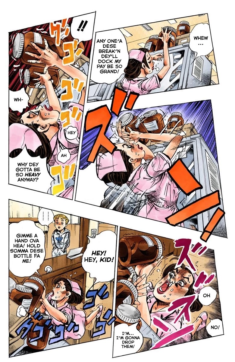 JoJo's Bizarre Adventure Part 4 - Diamond is Unbreakable (Official Colored) chapter 125 page 8