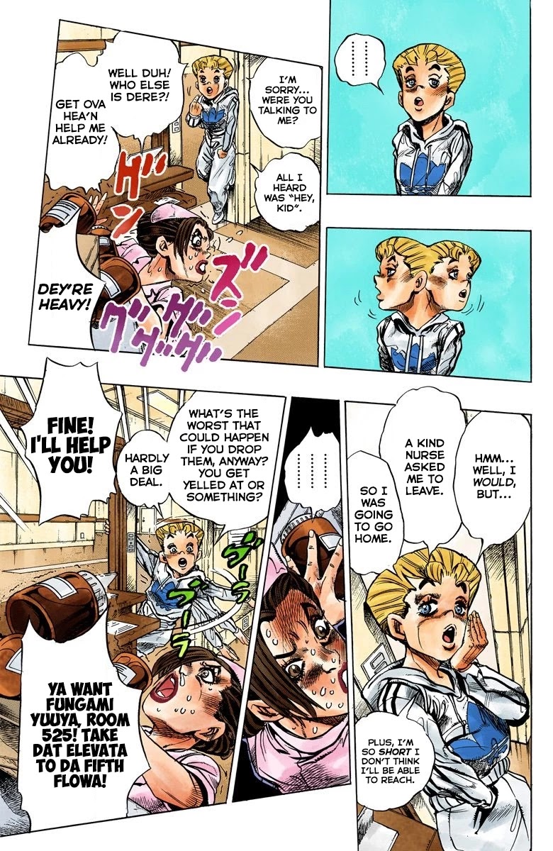 JoJo's Bizarre Adventure Part 4 - Diamond is Unbreakable (Official Colored) chapter 125 page 9