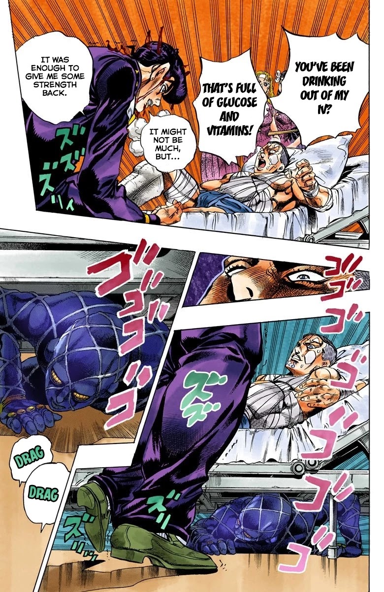 JoJo's Bizarre Adventure Part 4 - Diamond is Unbreakable (Official Colored) chapter 126 page 12