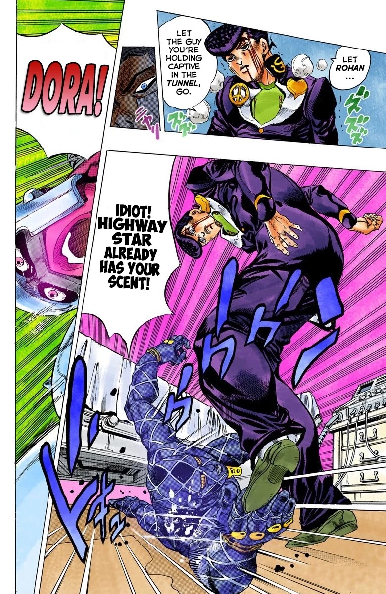 JoJo's Bizarre Adventure Part 4 - Diamond is Unbreakable (Official Colored) chapter 126 page 13