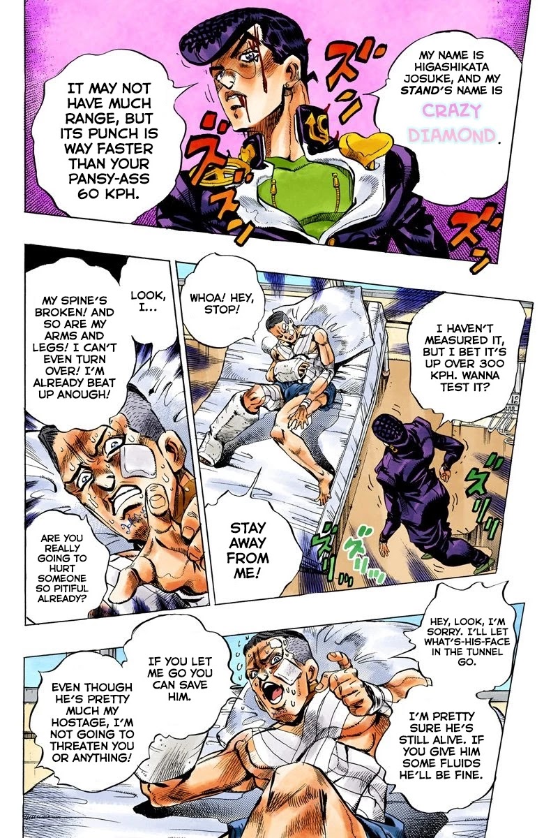 JoJo's Bizarre Adventure Part 4 - Diamond is Unbreakable (Official Colored) chapter 126 page 15