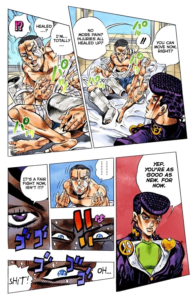 JoJo's Bizarre Adventure Part 4 - Diamond is Unbreakable (Official Colored) chapter 126 page 17