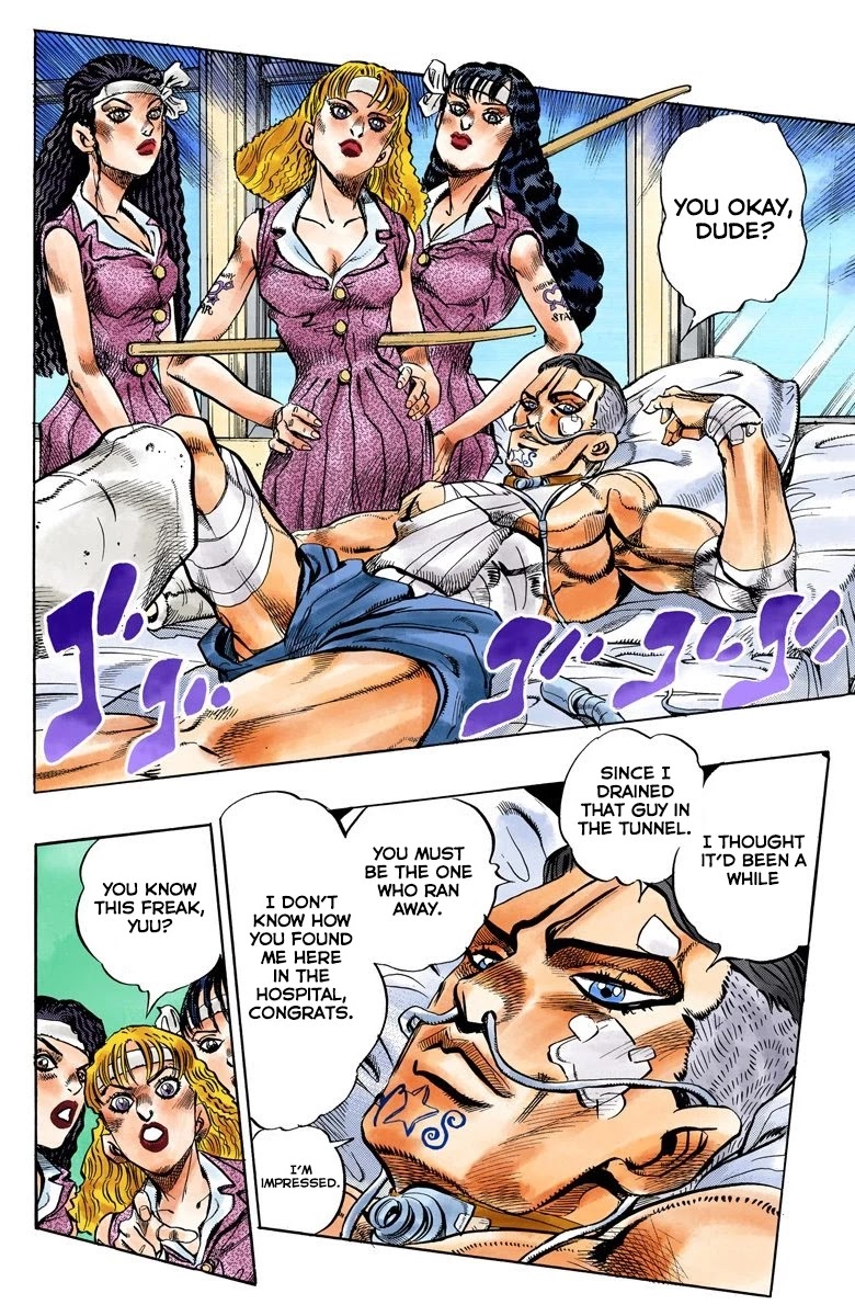 JoJo's Bizarre Adventure Part 4 - Diamond is Unbreakable (Official Colored) chapter 126 page 3