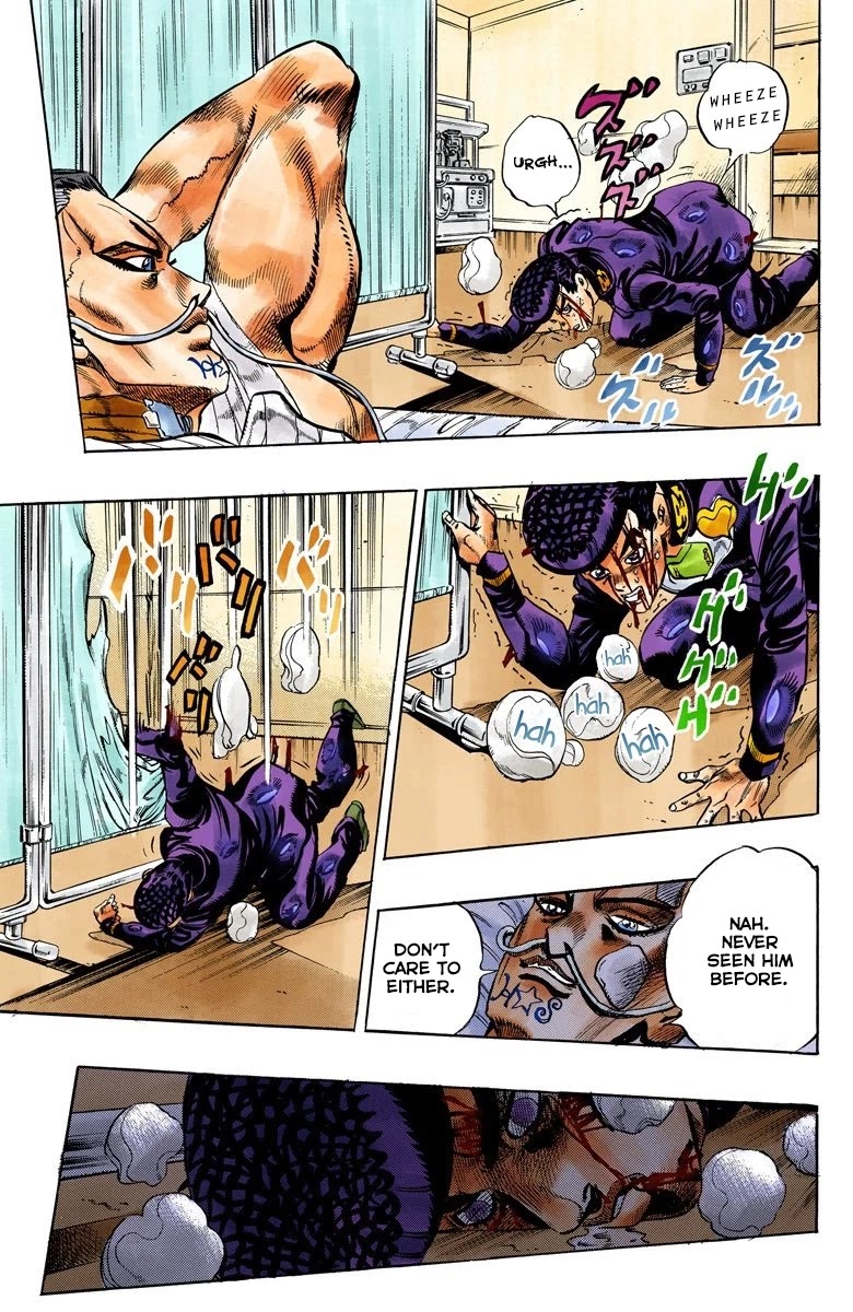 JoJo's Bizarre Adventure Part 4 - Diamond is Unbreakable (Official Colored) chapter 126 page 4