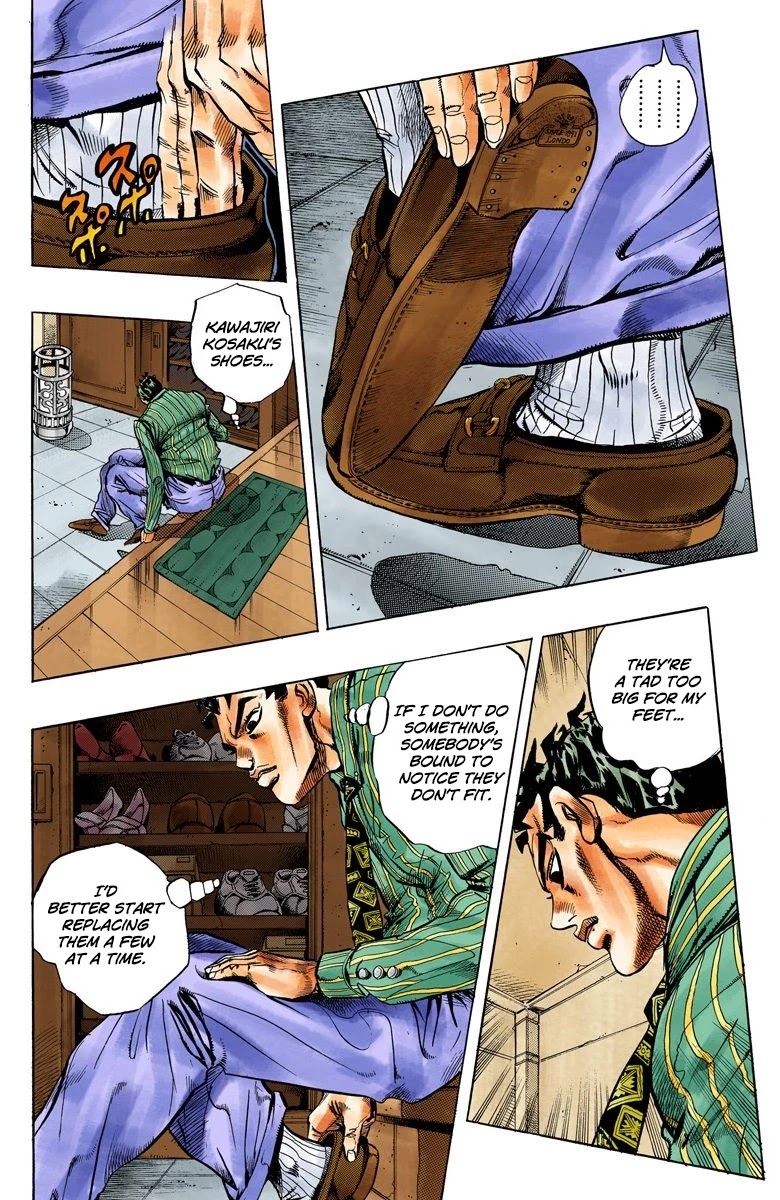 JoJo's Bizarre Adventure Part 4 - Diamond is Unbreakable (Official Colored) chapter 127 page 3