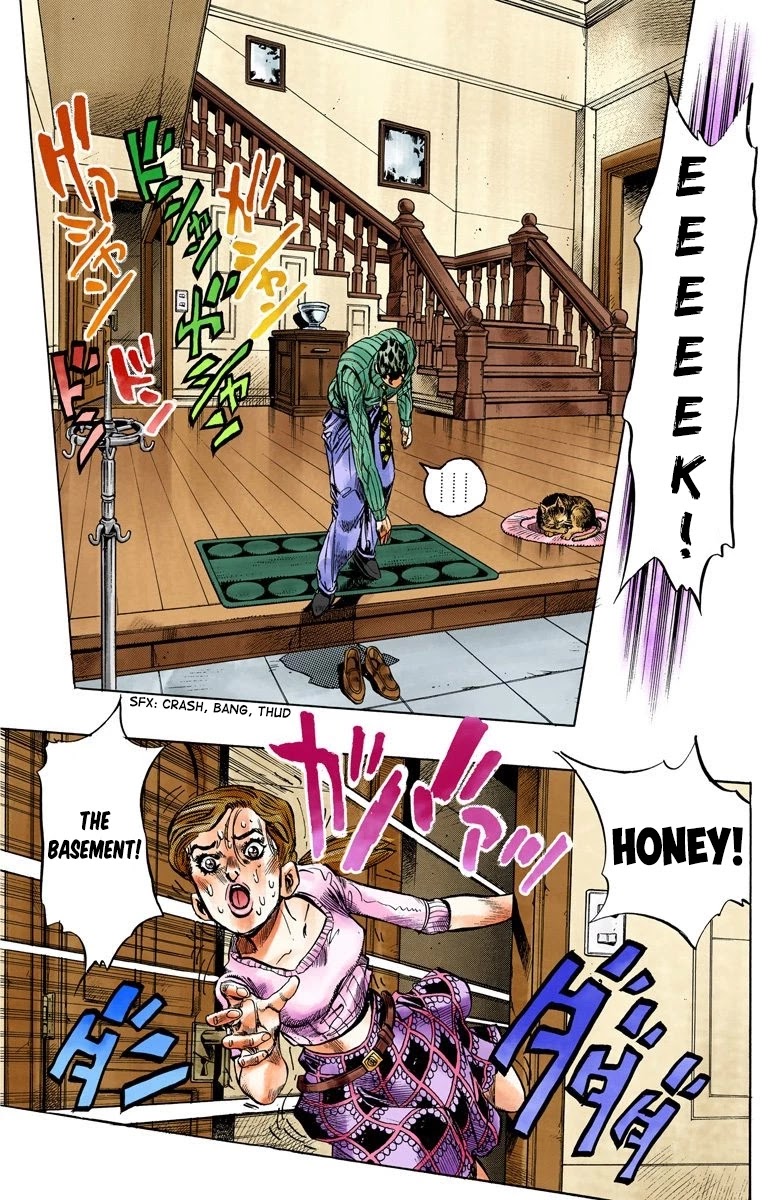 JoJo's Bizarre Adventure Part 4 - Diamond is Unbreakable (Official Colored) chapter 127 page 4