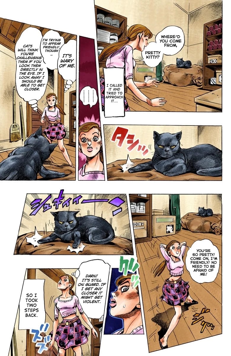 JoJo's Bizarre Adventure Part 4 - Diamond is Unbreakable (Official Colored) chapter 127 page 8