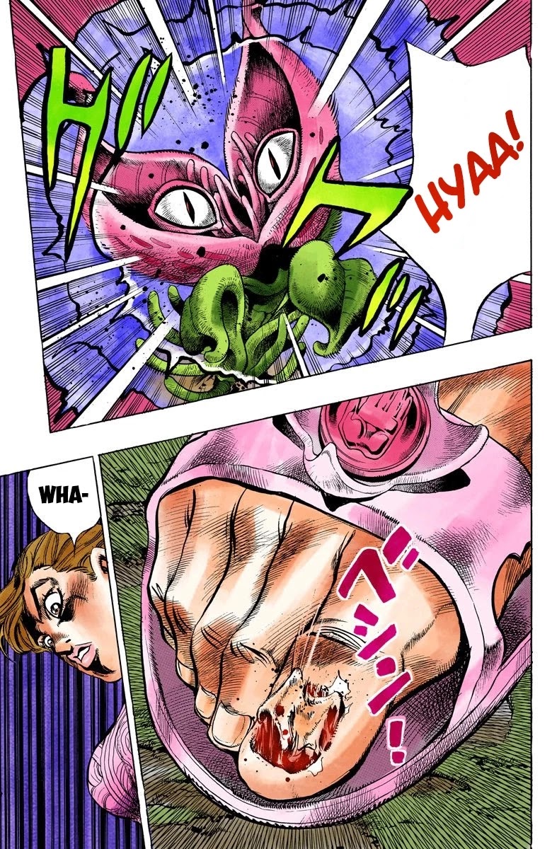 JoJo's Bizarre Adventure Part 4 - Diamond is Unbreakable (Official Colored) chapter 128 page 12