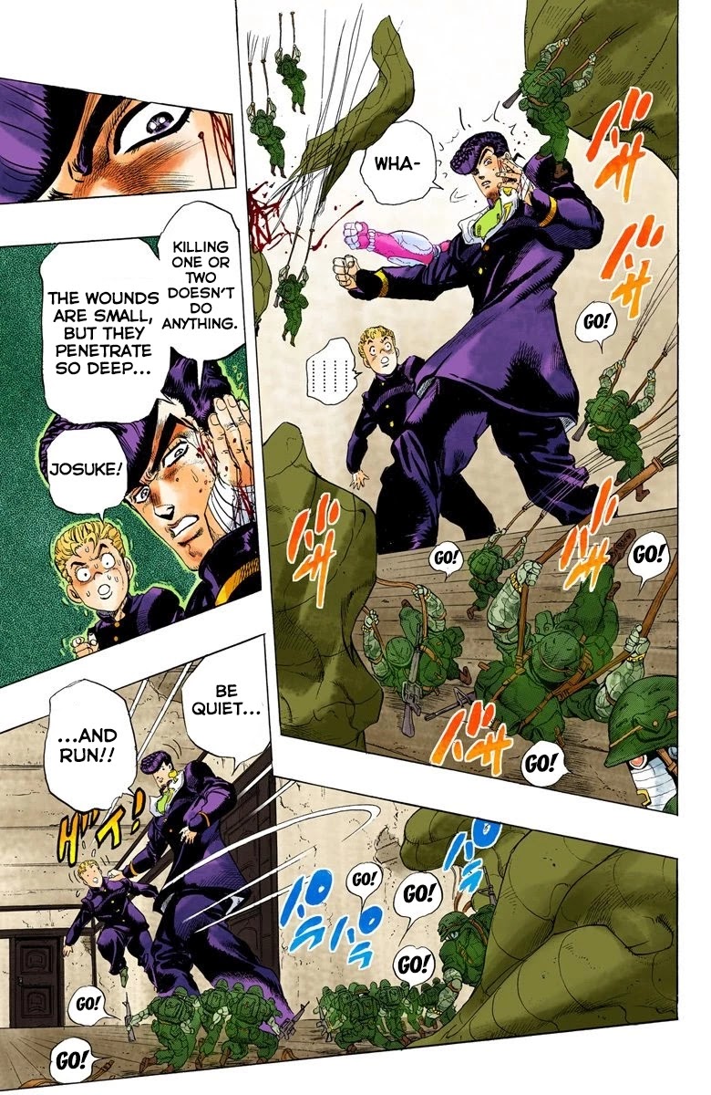 JoJo's Bizarre Adventure Part 4 - Diamond is Unbreakable (Official Colored) chapter 13 page 12