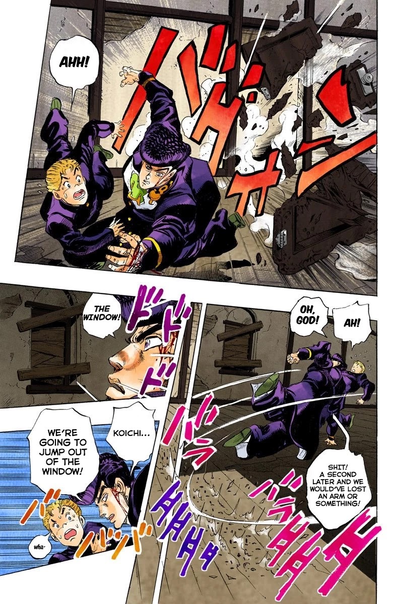 JoJo's Bizarre Adventure Part 4 - Diamond is Unbreakable (Official Colored) chapter 13 page 16