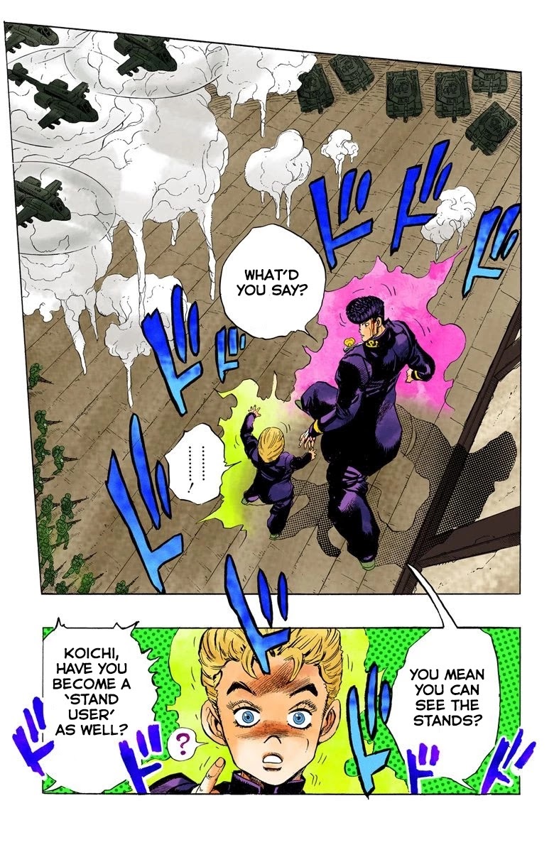 JoJo's Bizarre Adventure Part 4 - Diamond is Unbreakable (Official Colored) chapter 13 page 20