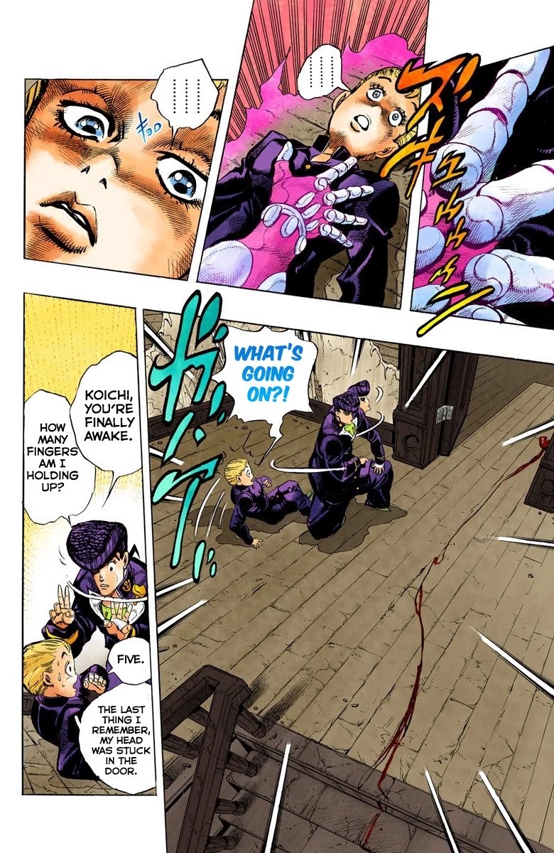 JoJo's Bizarre Adventure Part 4 - Diamond is Unbreakable (Official Colored) chapter 13 page 3