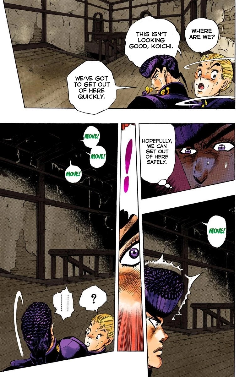 JoJo's Bizarre Adventure Part 4 - Diamond is Unbreakable (Official Colored) chapter 13 page 4