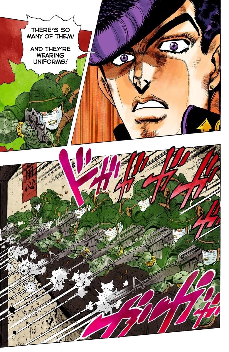 JoJo's Bizarre Adventure Part 4 - Diamond is Unbreakable (Official Colored) chapter 13 page 8