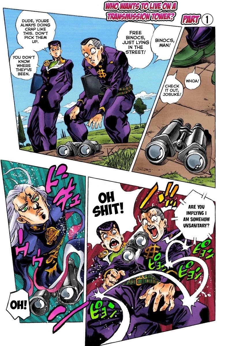 JoJo's Bizarre Adventure Part 4 - Diamond is Unbreakable (Official Colored) chapter 133 page 1