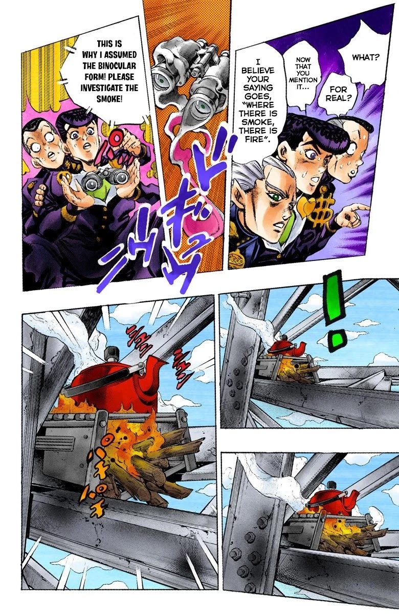 JoJo's Bizarre Adventure Part 4 - Diamond is Unbreakable (Official Colored) chapter 133 page 7