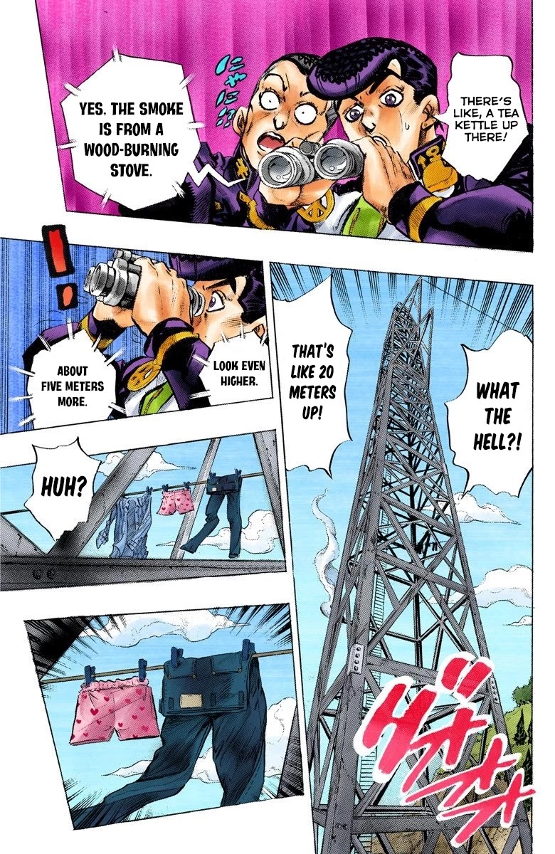 JoJo's Bizarre Adventure Part 4 - Diamond is Unbreakable (Official Colored) chapter 133 page 8