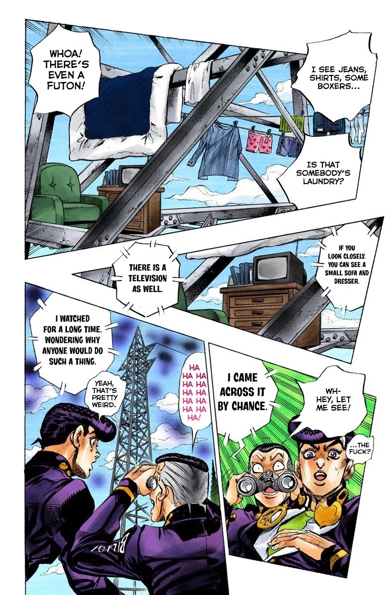 JoJo's Bizarre Adventure Part 4 - Diamond is Unbreakable (Official Colored) chapter 133 page 9