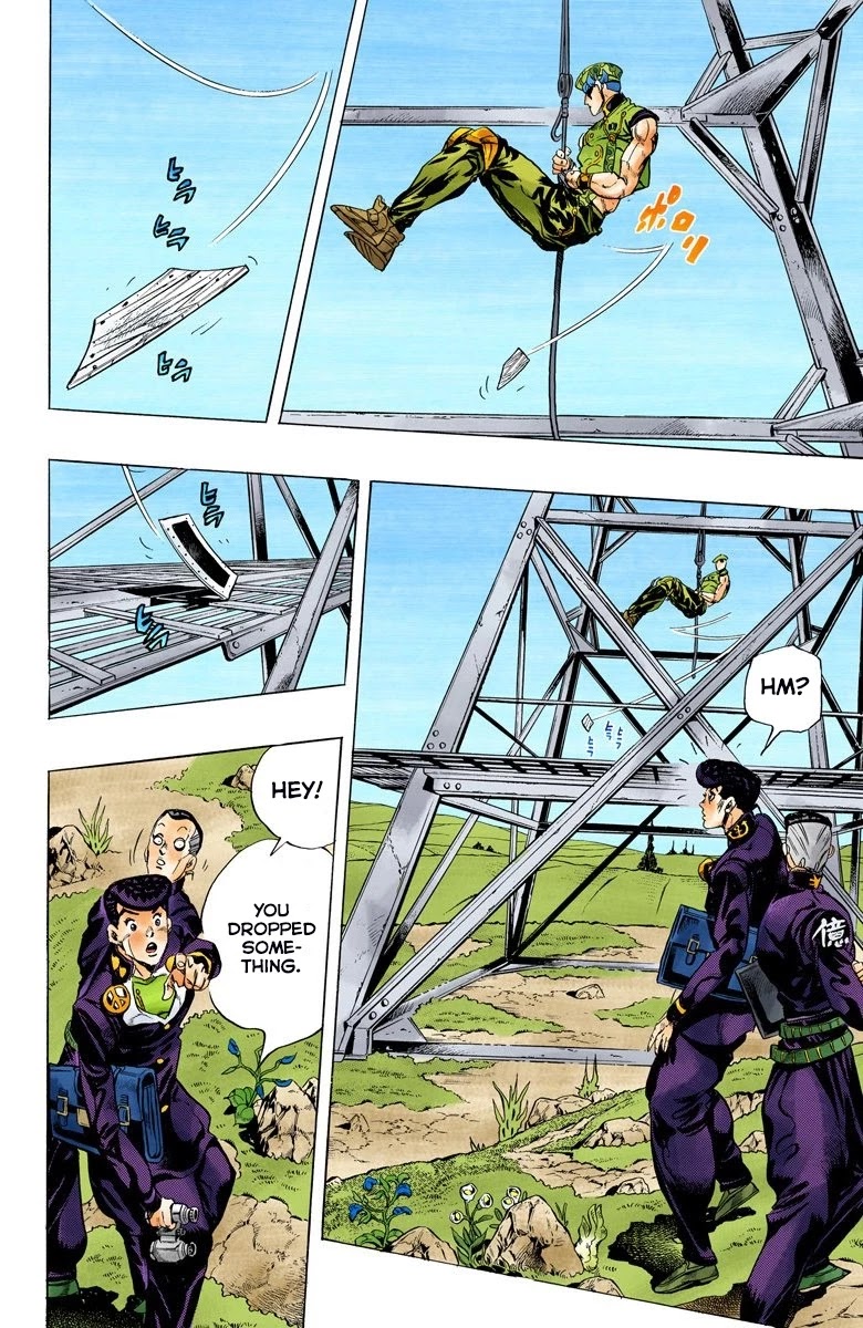 JoJo's Bizarre Adventure Part 4 - Diamond is Unbreakable (Official Colored) chapter 134 page 11