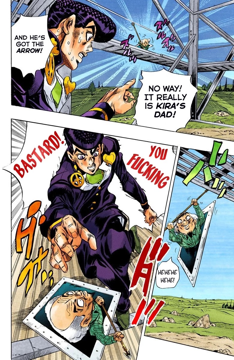 JoJo's Bizarre Adventure Part 4 - Diamond is Unbreakable (Official Colored) chapter 134 page 17