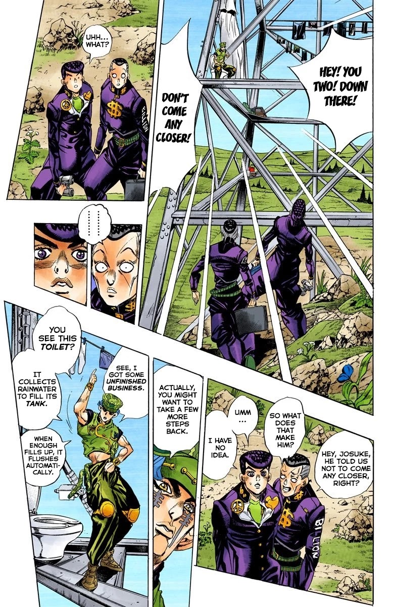 JoJo's Bizarre Adventure Part 4 - Diamond is Unbreakable (Official Colored) chapter 134 page 5