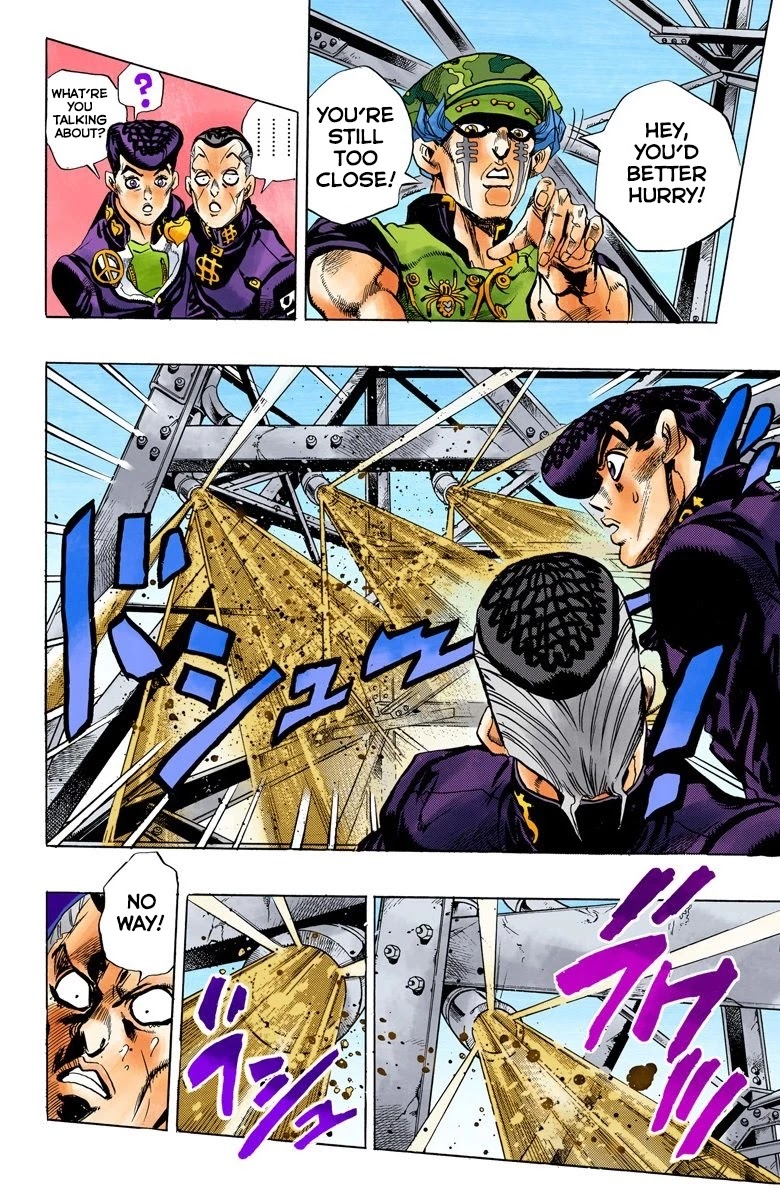 JoJo's Bizarre Adventure Part 4 - Diamond is Unbreakable (Official Colored) chapter 134 page 6