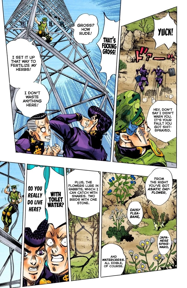 JoJo's Bizarre Adventure Part 4 - Diamond is Unbreakable (Official Colored) chapter 134 page 7