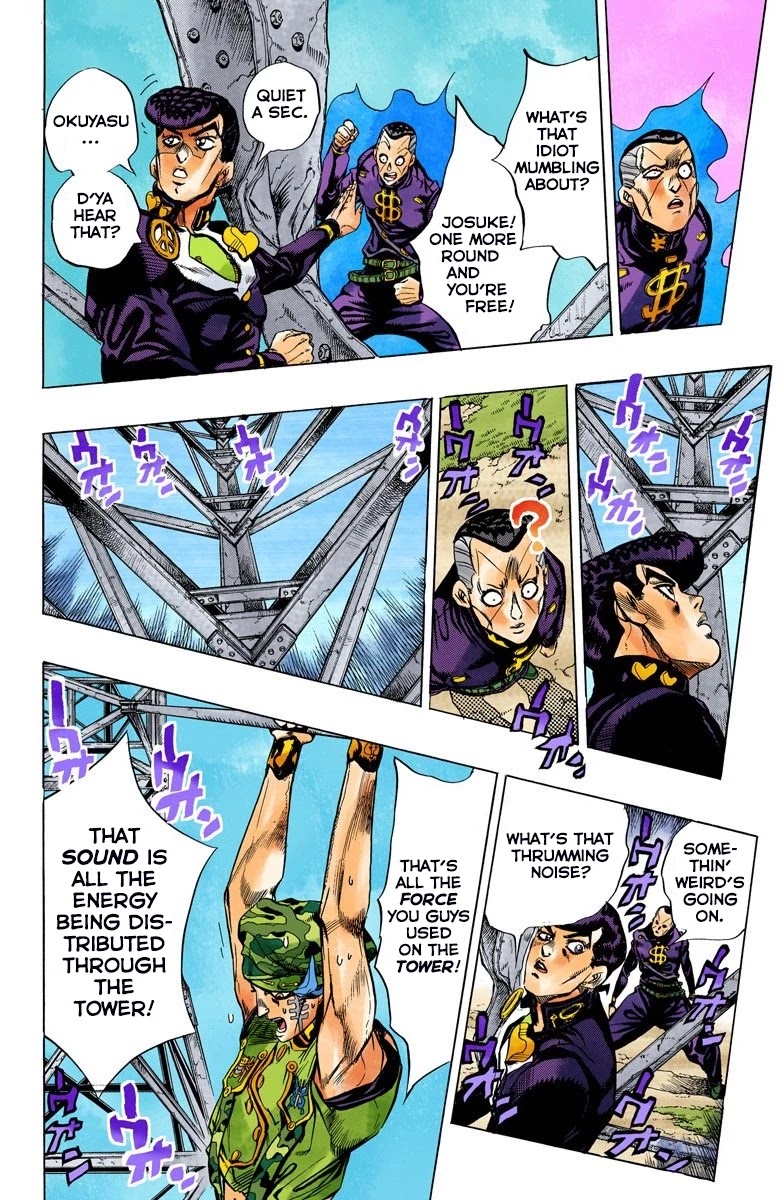 JoJo's Bizarre Adventure Part 4 - Diamond is Unbreakable (Official Colored) chapter 135 page 11