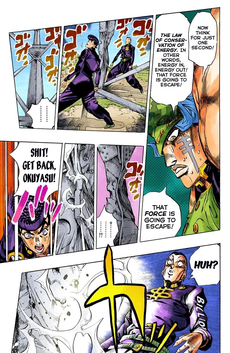 JoJo's Bizarre Adventure Part 4 - Diamond is Unbreakable (Official Colored) chapter 135 page 12