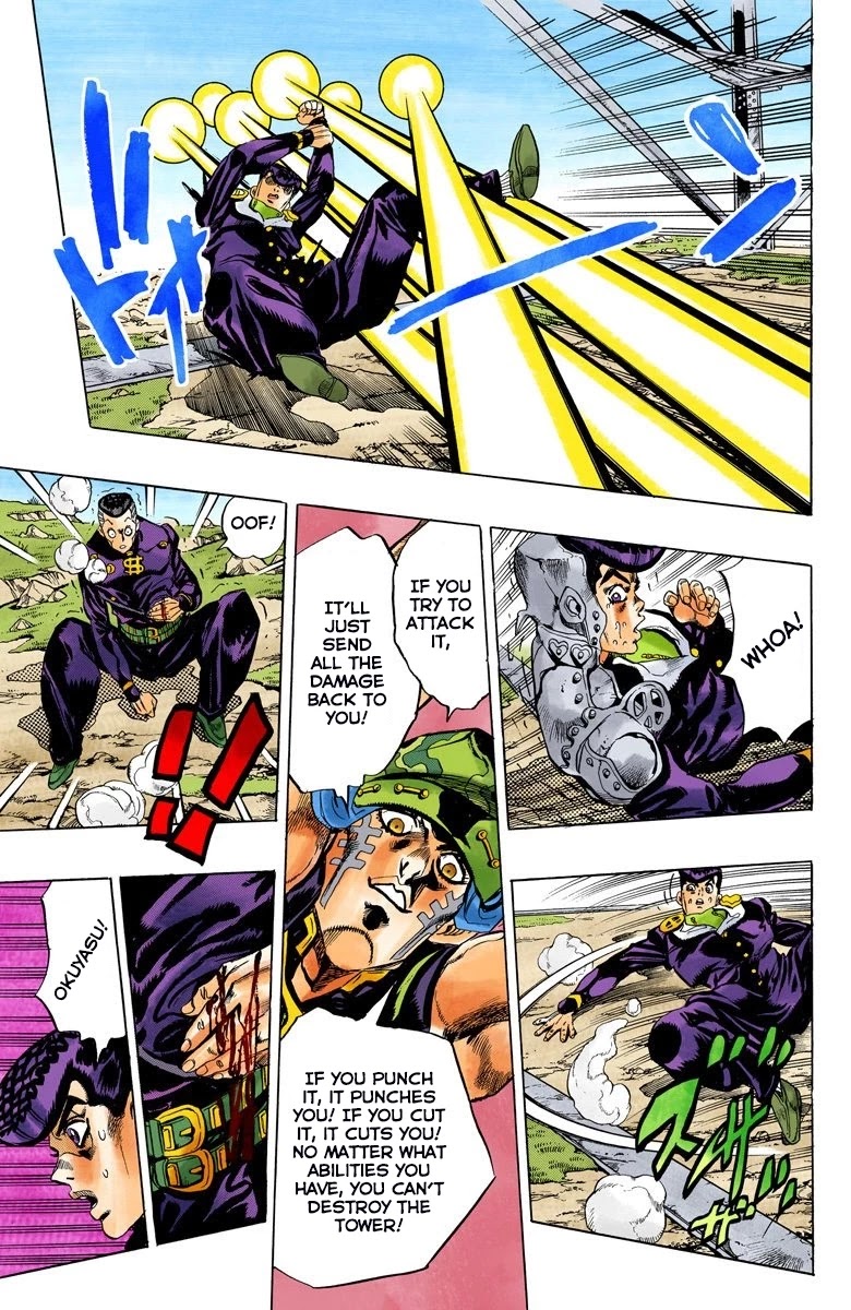 JoJo's Bizarre Adventure Part 4 - Diamond is Unbreakable (Official Colored) chapter 135 page 15