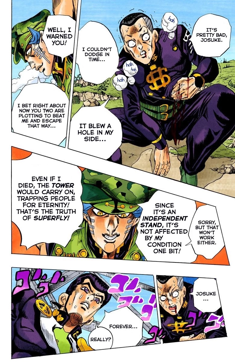 JoJo's Bizarre Adventure Part 4 - Diamond is Unbreakable (Official Colored) chapter 135 page 16