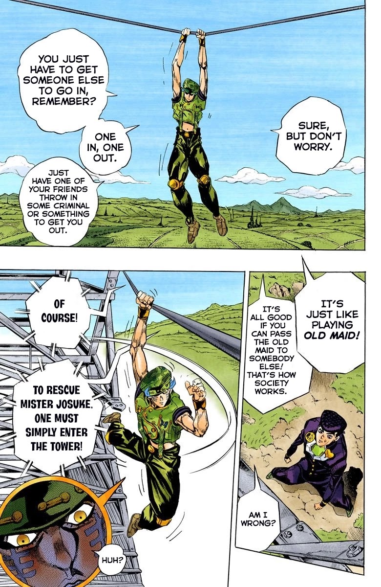 JoJo's Bizarre Adventure Part 4 - Diamond is Unbreakable (Official Colored) chapter 135 page 17