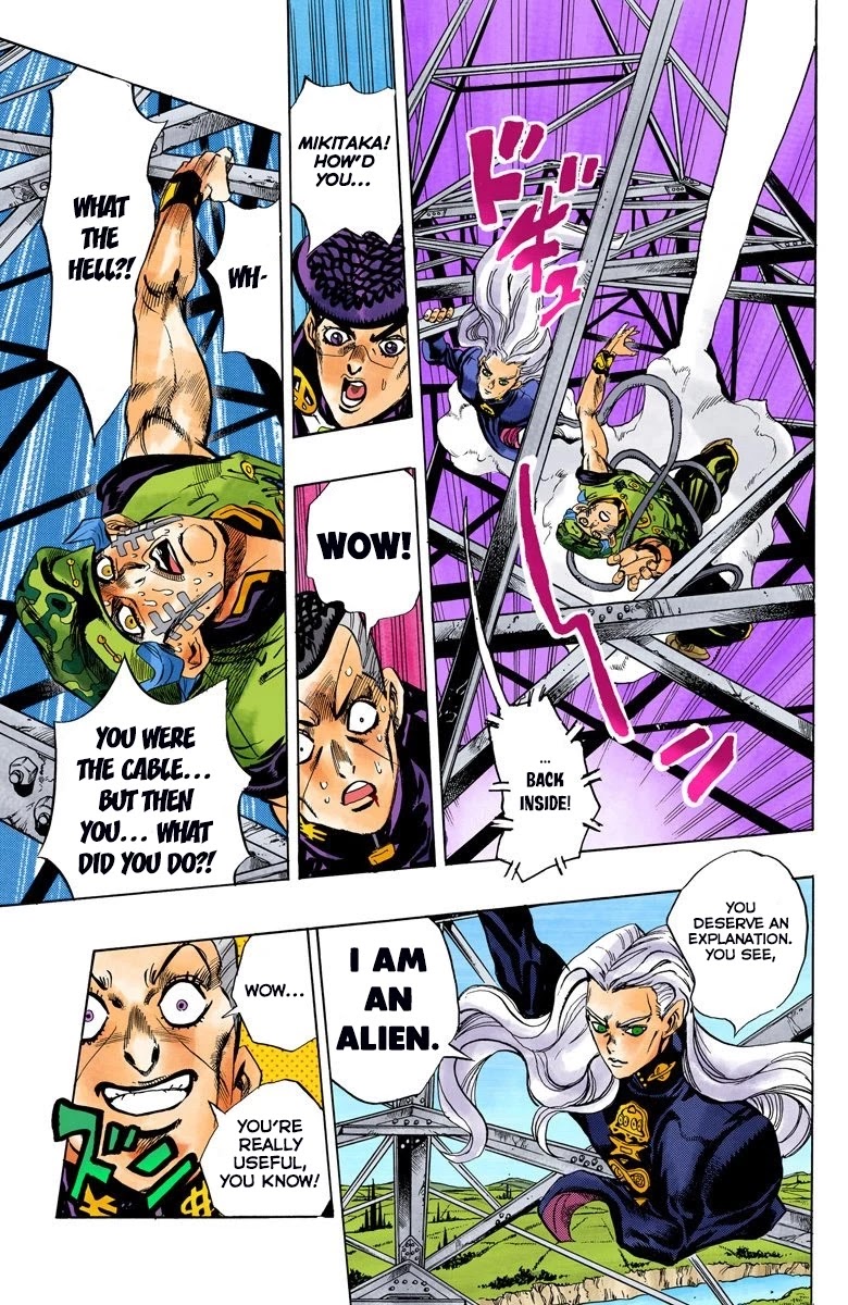 JoJo's Bizarre Adventure Part 4 - Diamond is Unbreakable (Official Colored) chapter 135 page 19