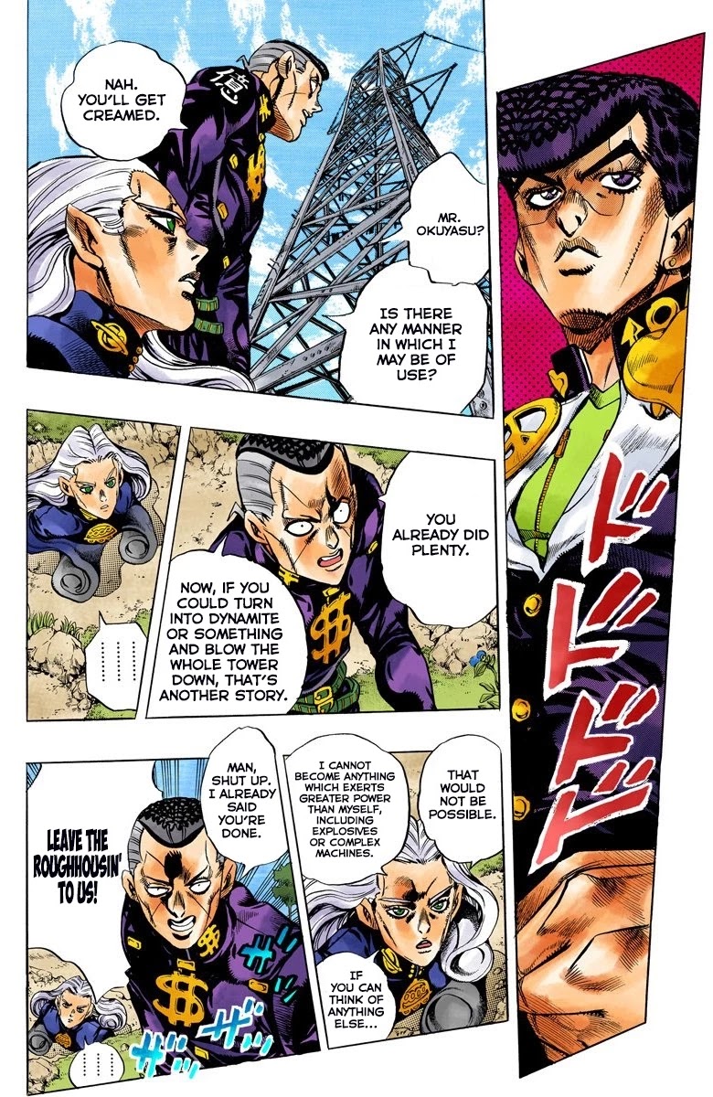 JoJo's Bizarre Adventure Part 4 - Diamond is Unbreakable (Official Colored) chapter 135 page 5