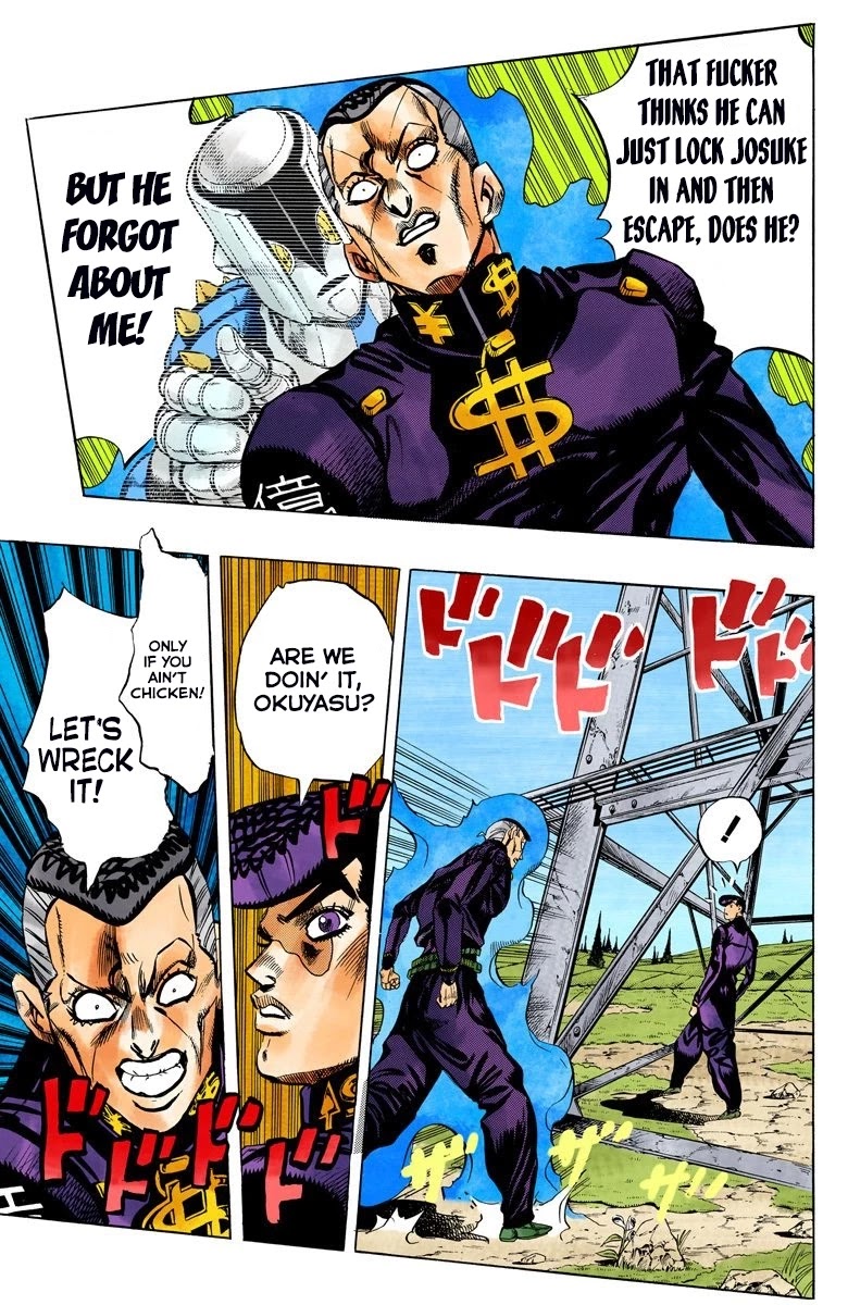 JoJo's Bizarre Adventure Part 4 - Diamond is Unbreakable (Official Colored) chapter 135 page 6