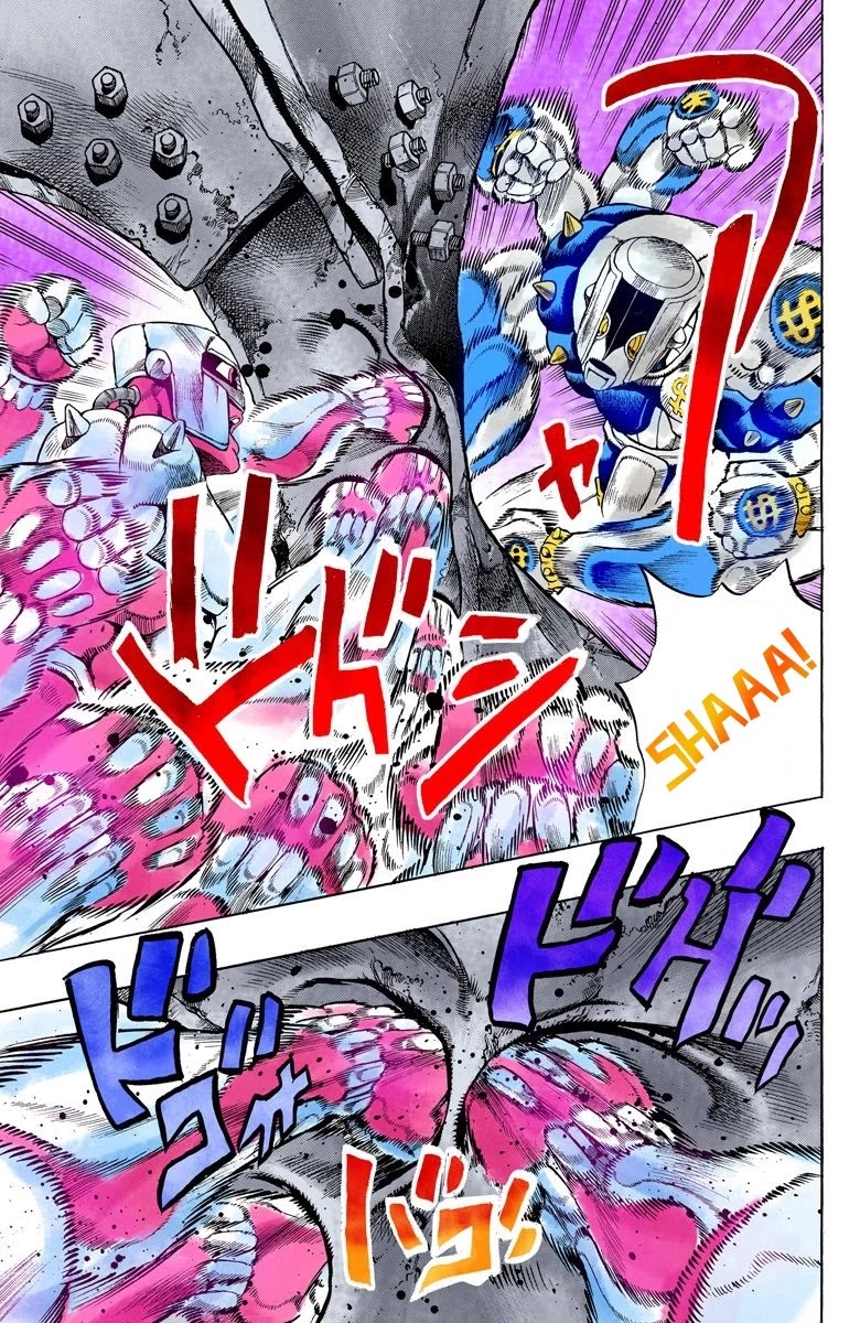 JoJo's Bizarre Adventure Part 4 - Diamond is Unbreakable (Official Colored) chapter 135 page 8