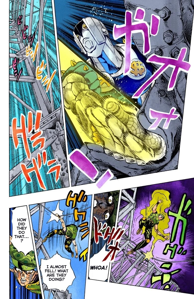 JoJo's Bizarre Adventure Part 4 - Diamond is Unbreakable (Official Colored) chapter 135 page 9