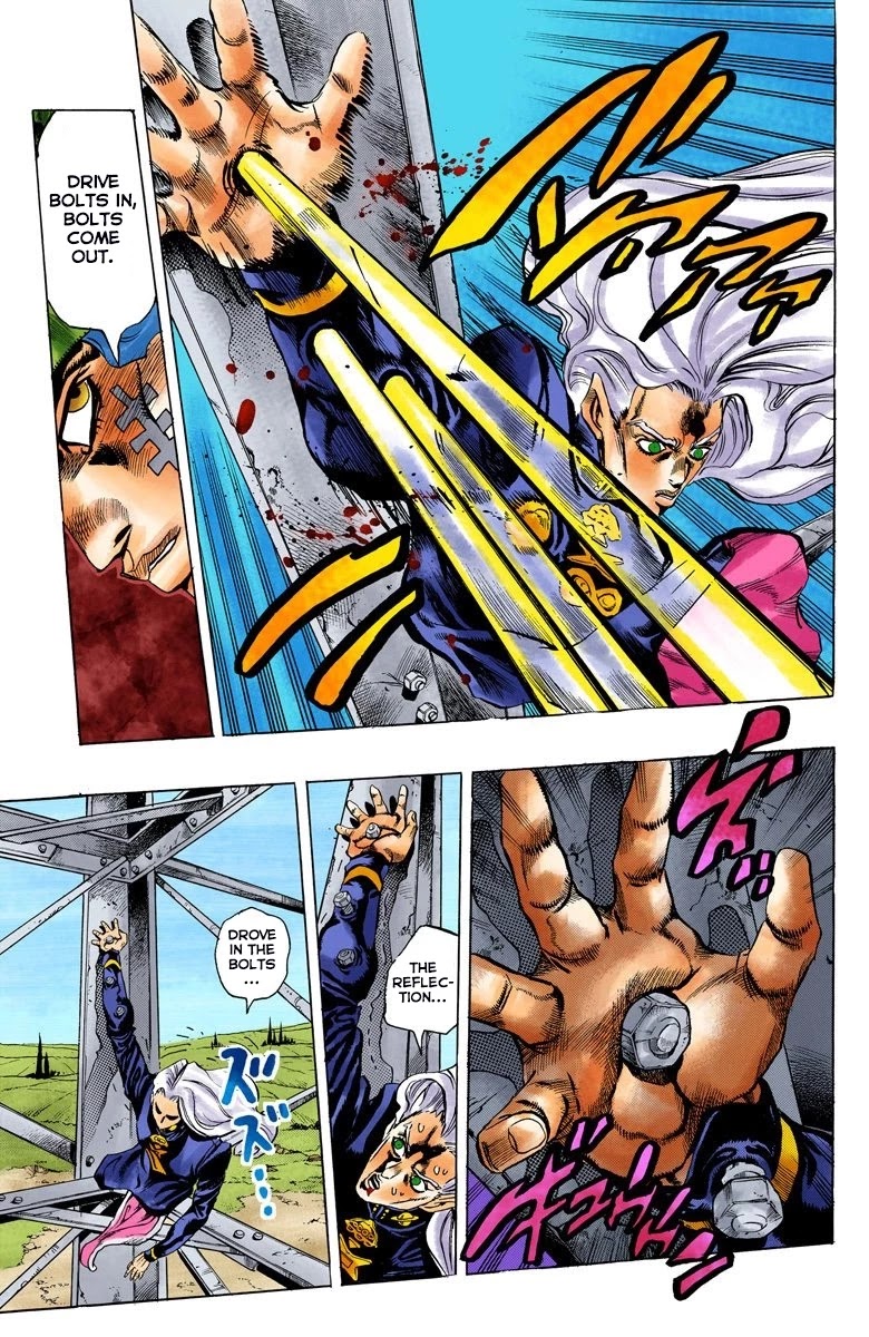 JoJo's Bizarre Adventure Part 4 - Diamond is Unbreakable (Official Colored) chapter 136 page 13