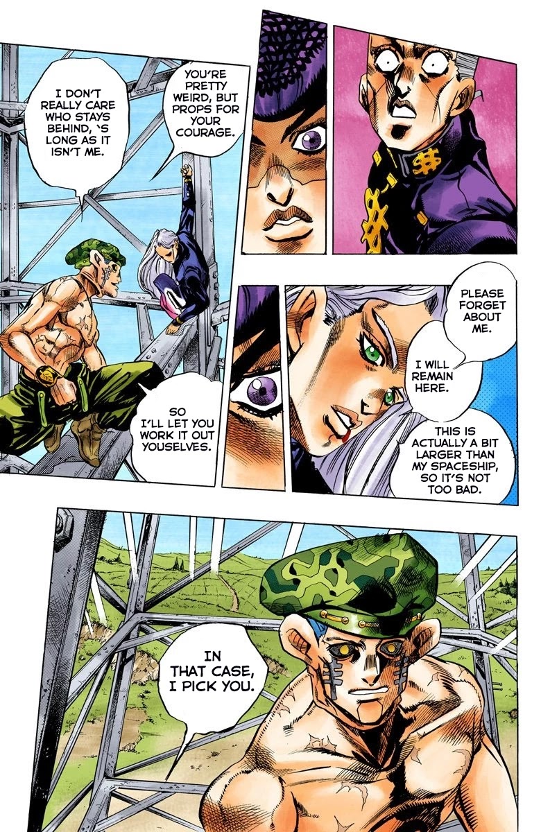 JoJo's Bizarre Adventure Part 4 - Diamond is Unbreakable (Official Colored) chapter 136 page 17