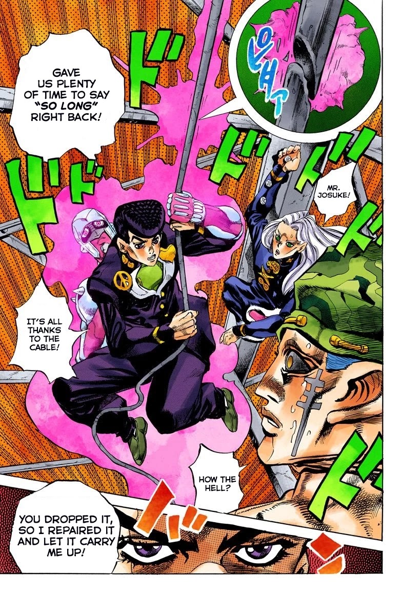 JoJo's Bizarre Adventure Part 4 - Diamond is Unbreakable (Official Colored) chapter 136 page 19