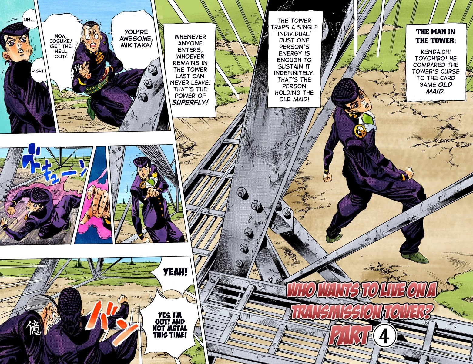 JoJo's Bizarre Adventure Part 4 - Diamond is Unbreakable (Official Colored) chapter 136 page 3