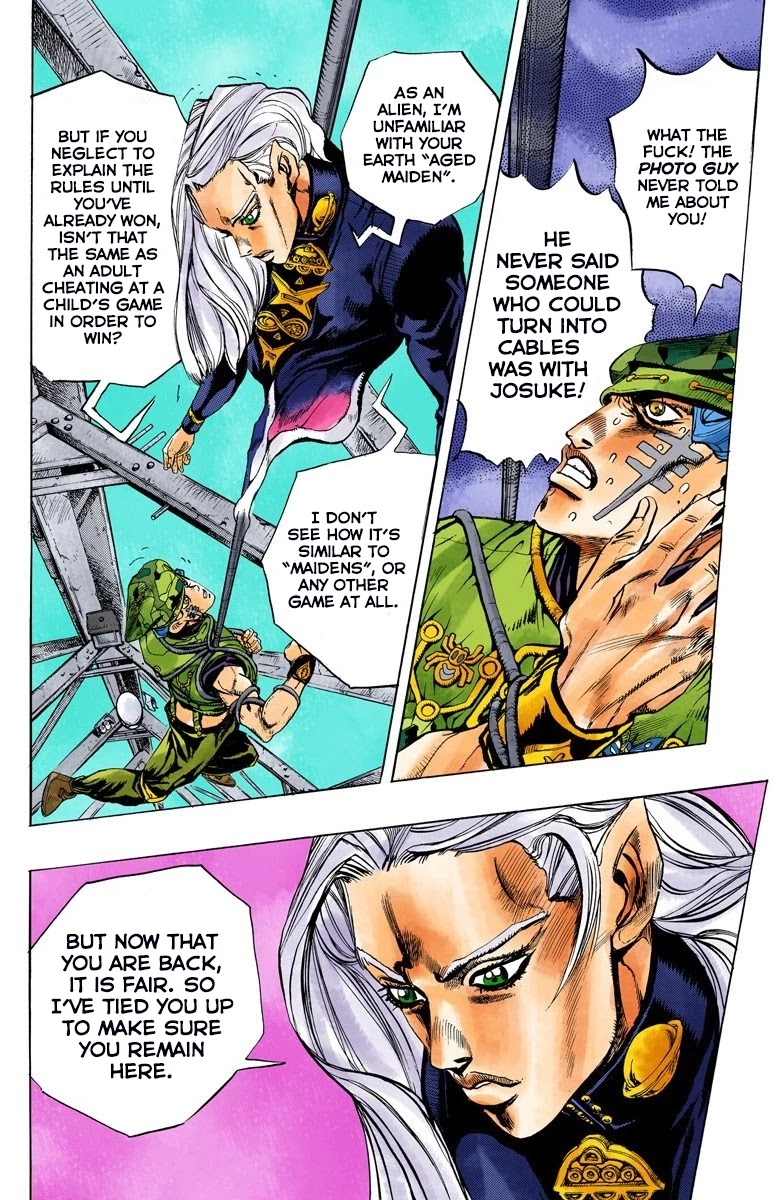 JoJo's Bizarre Adventure Part 4 - Diamond is Unbreakable (Official Colored) chapter 136 page 4