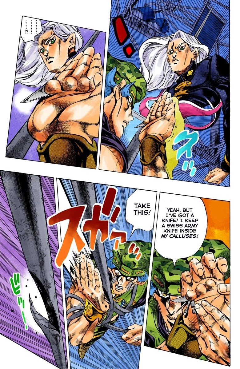 JoJo's Bizarre Adventure Part 4 - Diamond is Unbreakable (Official Colored) chapter 136 page 5