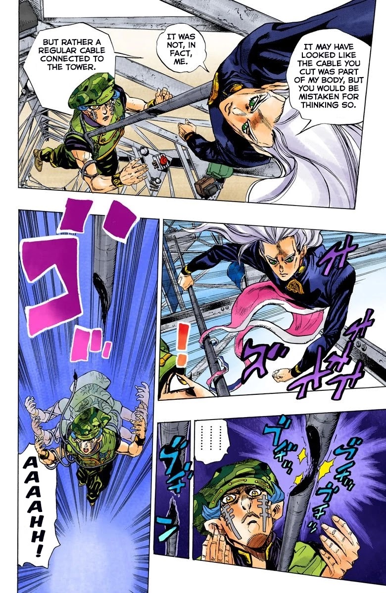 JoJo's Bizarre Adventure Part 4 - Diamond is Unbreakable (Official Colored) chapter 136 page 6