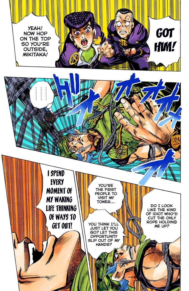 JoJo's Bizarre Adventure Part 4 - Diamond is Unbreakable (Official Colored) chapter 136 page 7