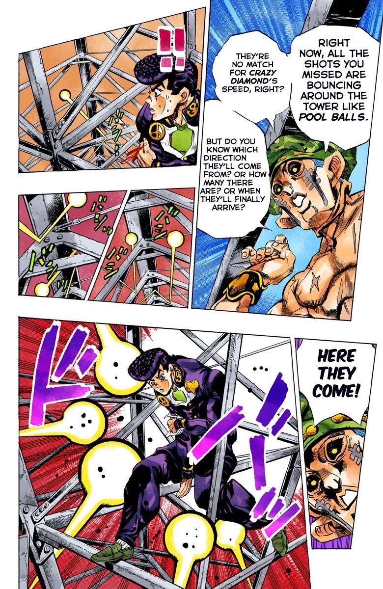 JoJo's Bizarre Adventure Part 4 - Diamond is Unbreakable (Official Colored) chapter 137 page 12