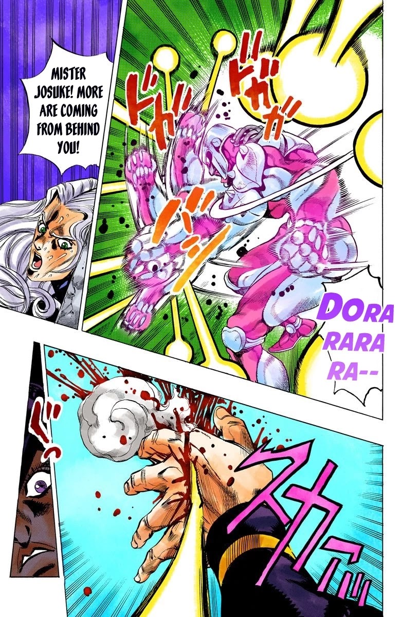 JoJo's Bizarre Adventure Part 4 - Diamond is Unbreakable (Official Colored) chapter 137 page 13