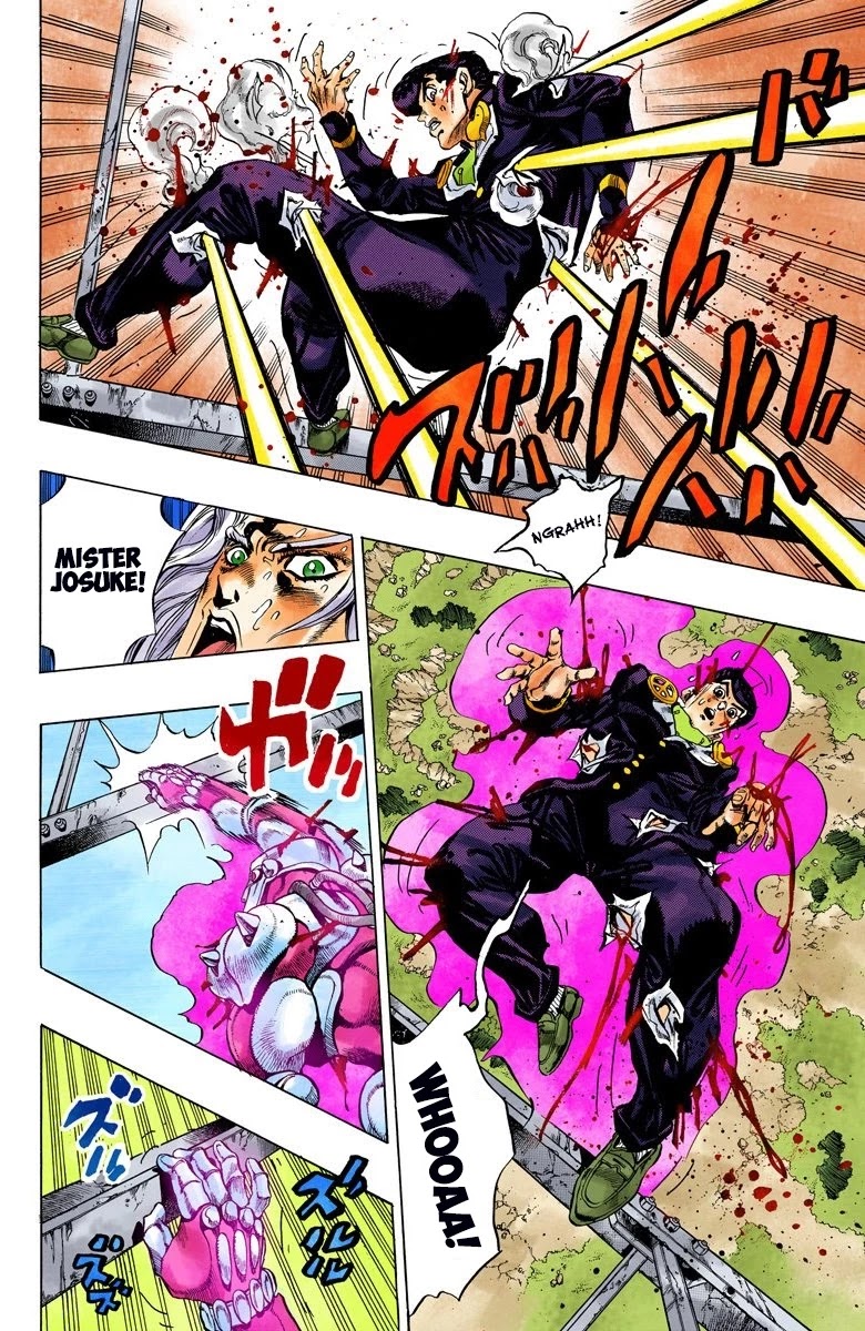 JoJo's Bizarre Adventure Part 4 - Diamond is Unbreakable (Official Colored) chapter 137 page 14