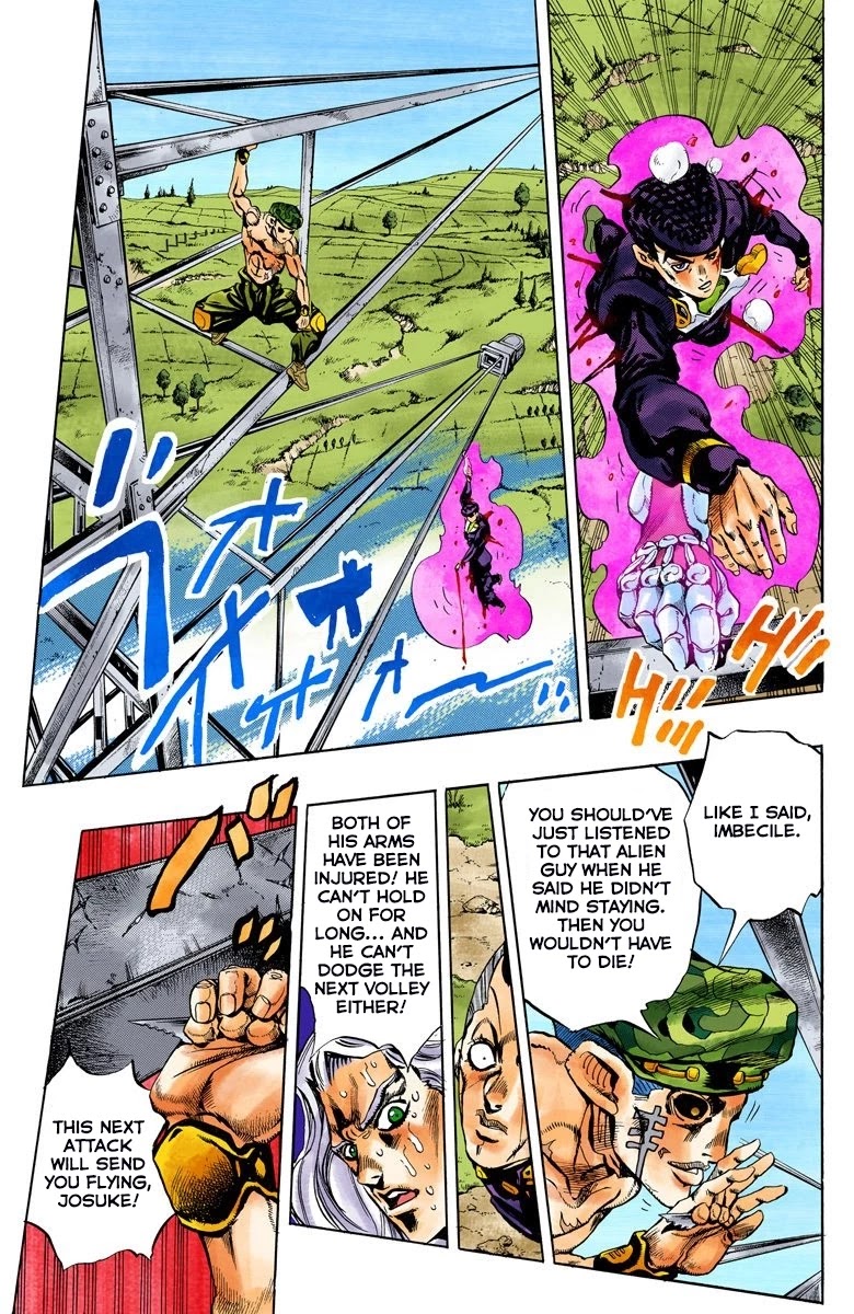 JoJo's Bizarre Adventure Part 4 - Diamond is Unbreakable (Official Colored) chapter 137 page 15