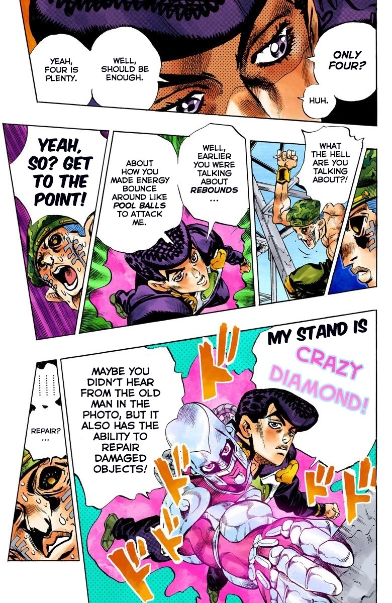 JoJo's Bizarre Adventure Part 4 - Diamond is Unbreakable (Official Colored) chapter 137 page 17